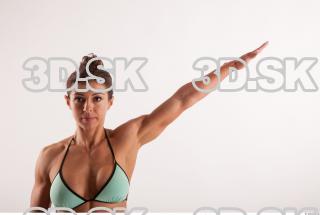 Arm flexing pose of Oxana  0004